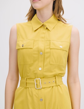 Vestido midi casual Julio Isola para mujer