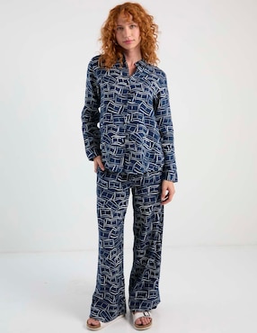 Pantalón relaxed Tommy Hilfiger straight para mujer