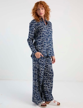 Pantalón relaxed Tommy Hilfiger straight para mujer