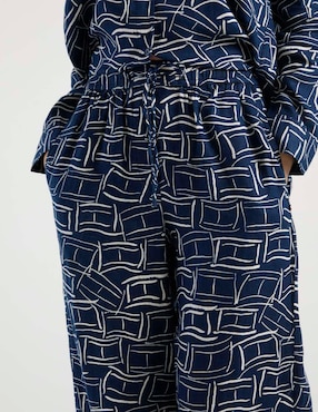 Pantalón relaxed Tommy Hilfiger straight para mujer