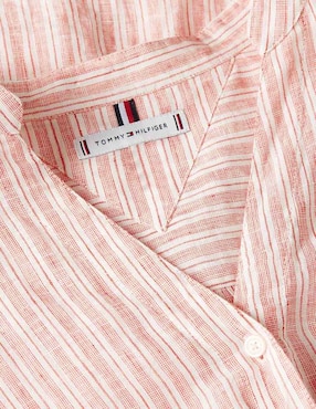 Blusa camisera Tommy Hilfiger manga 3/4 para mujer