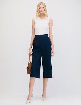 Pantalón coulotte Julio amplio para mujer