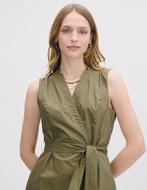Vestido midi casual Julio Isola para mujer