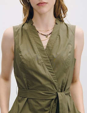 Vestido midi casual Julio Isola para mujer