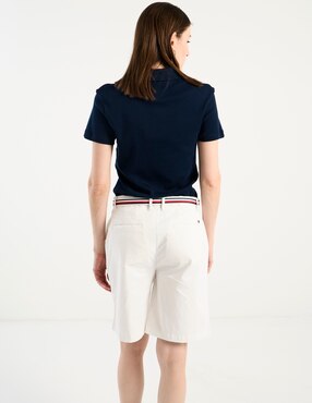 Playera tipo polo Tommy para mujer