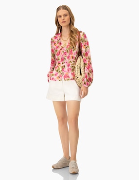Blusa Ivonne manga larga para mujer