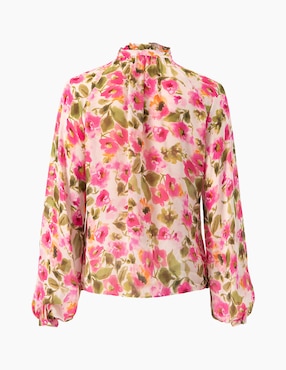 Blusa Ivonne manga larga para mujer