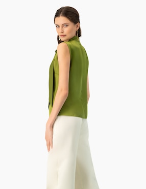 Blusa Ivonne sin manga para mujer