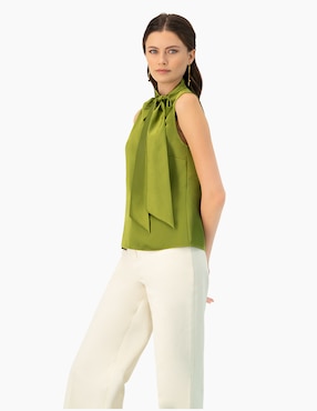 Blusa Ivonne sin manga para mujer