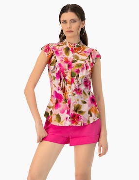 Blusa Ivonne manga corta para mujer