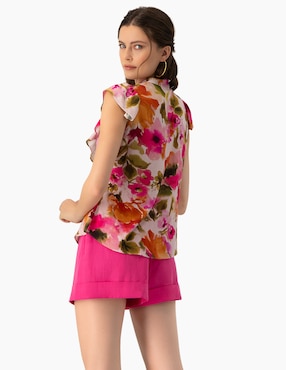 Blusa Ivonne manga corta para mujer