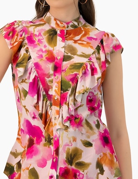 Blusa Ivonne manga corta para mujer