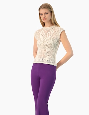 Blusa Ivonne sin manga para mujer
