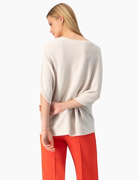 Blusa Ivonne manga 3/4 para mujer
