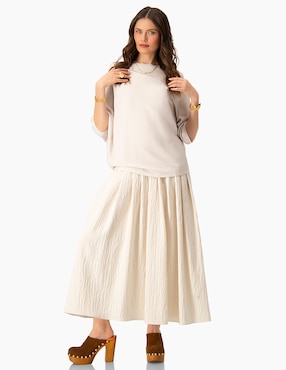 Blusa Ivonne manga 3/4 para mujer