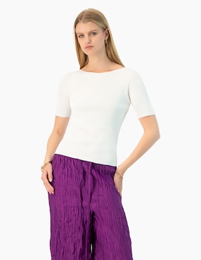 Blusa Ivonne manga corta para mujer