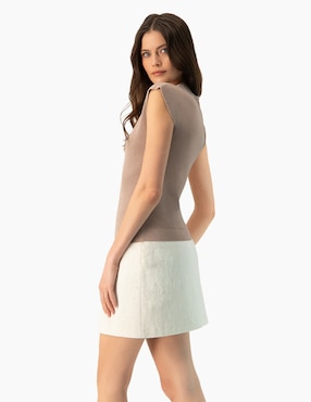 Blusa Ivonne sin manga para mujer