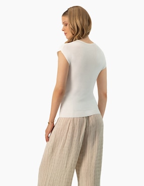 Blusa Ivonne sin manga para mujer