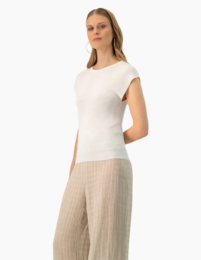 Blusa Ivonne sin manga para mujer