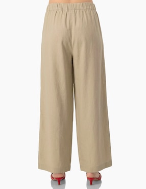 Pantalón coulotte Ivonne Amplio para mujer