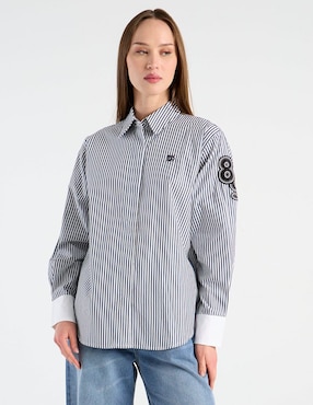 Blusa DKNY manga larga para mujer