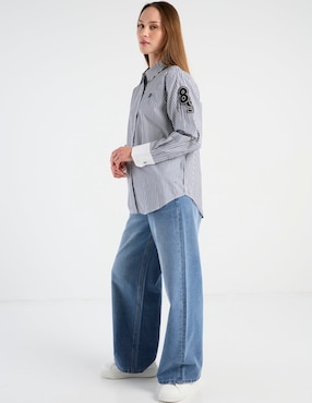 Blusa DKNY manga larga para mujer