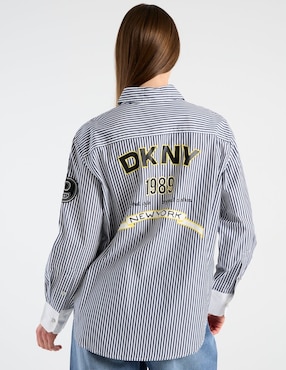 Blusa DKNY manga larga para mujer