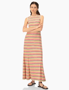 Vestido largo casual Ivonne para mujer