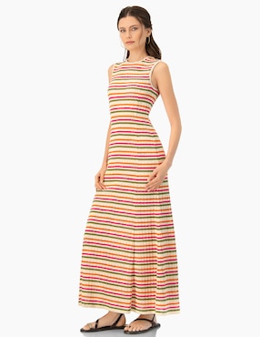 Vestido largo casual Ivonne para mujer