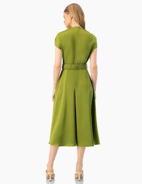 Vestido midi casual Ivonne para mujer