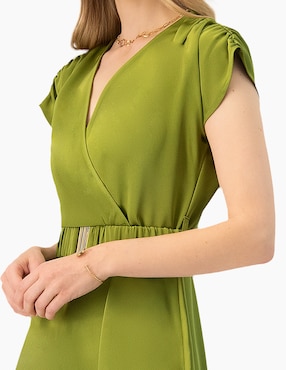 Vestido midi casual Ivonne para mujer
