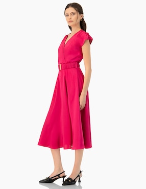 Vestido midi casual Ivonne para mujer
