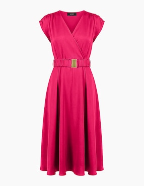 Vestido midi casual Ivonne para mujer