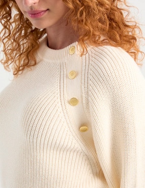 Suéter Tommy Hilfiger cuello redondo para mujer
