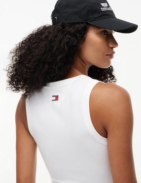 Playera sin manga Tommy Hilfiger Cadillac F1 Co - Branded cuello redondo para mujer
