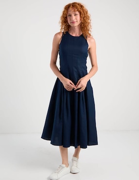 Vestido crop casual Tommy Hilfiger para mujer