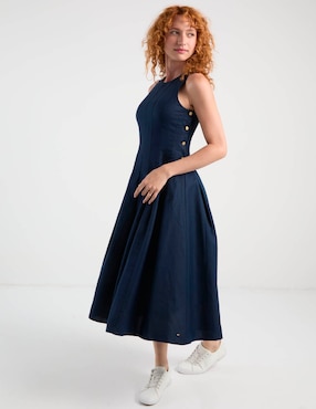 Vestido crop casual Tommy Hilfiger para mujer