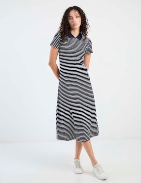 Vestido largo casual Tommy Hilfiger para mujer