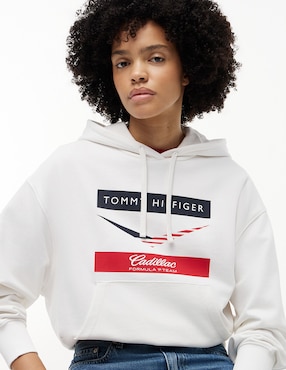 Sudadera con capucha Tommy Hilfiger Cadillac F1 para mujer