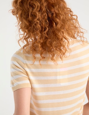 Suéter Tommy Hilfiger cuello polo para mujer