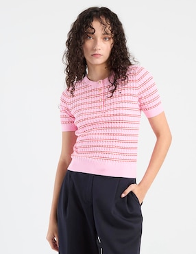 Suéter Tommy Hilfiger cuello redondo para mujer