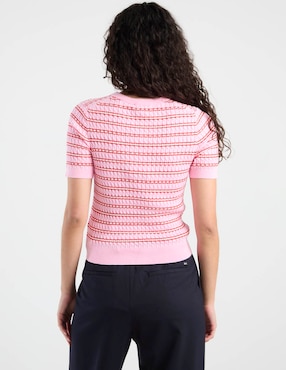 Suéter Tommy Hilfiger cuello redondo para mujer