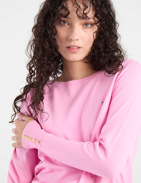 Suéter Tommy Hilfiger cuello redondo para mujer