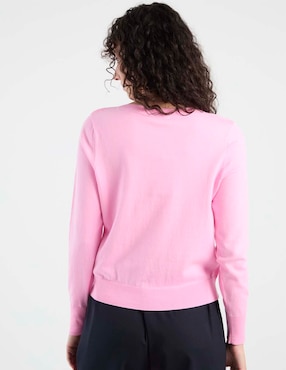 Suéter Tommy Hilfiger cuello redondo para mujer