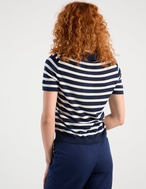 Suéter Tommy Hilfiger cuello polo para mujer