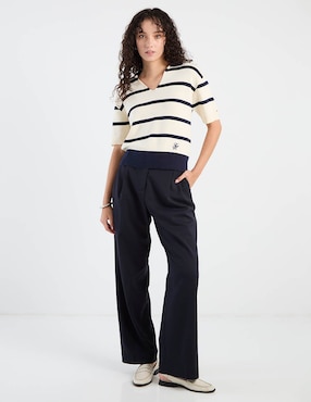 Suéter Tommy Hilfiger cuello polo para mujer