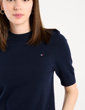 Suéter Tommy Hilfiger cuello redondo para mujer