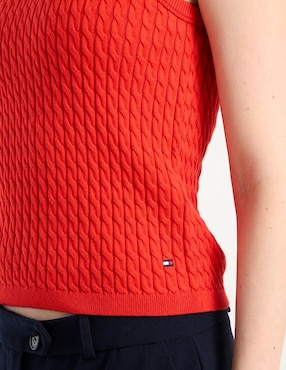 Suéter Tommy Hilfiger cuello redondo para mujer