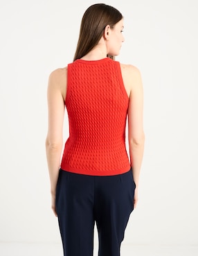 Suéter Tommy Hilfiger cuello redondo para mujer