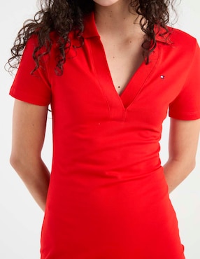 Vestido corto casual Tommy Hilfiger para mujer